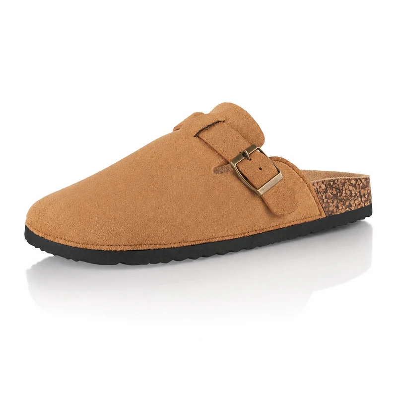 Pantoffeln mit Kork-Fußbett