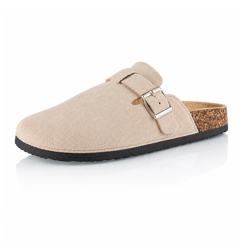 Pantoffeln mit Kork-Fußbett