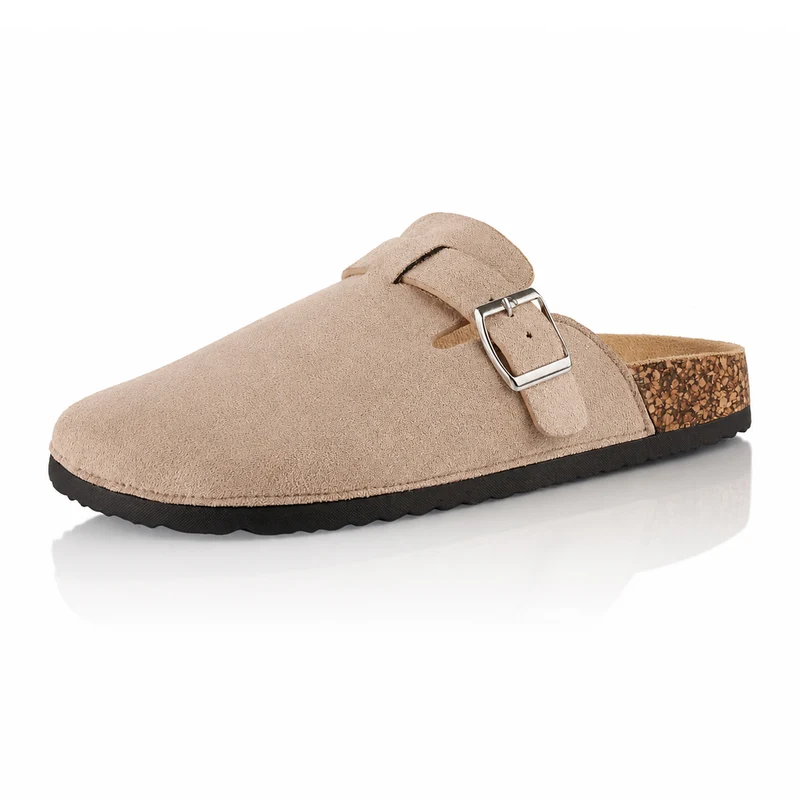 Pantoffeln mit Kork-Fußbett