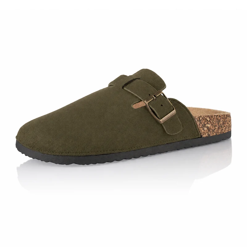 Pantoffeln mit Kork-Fußbett