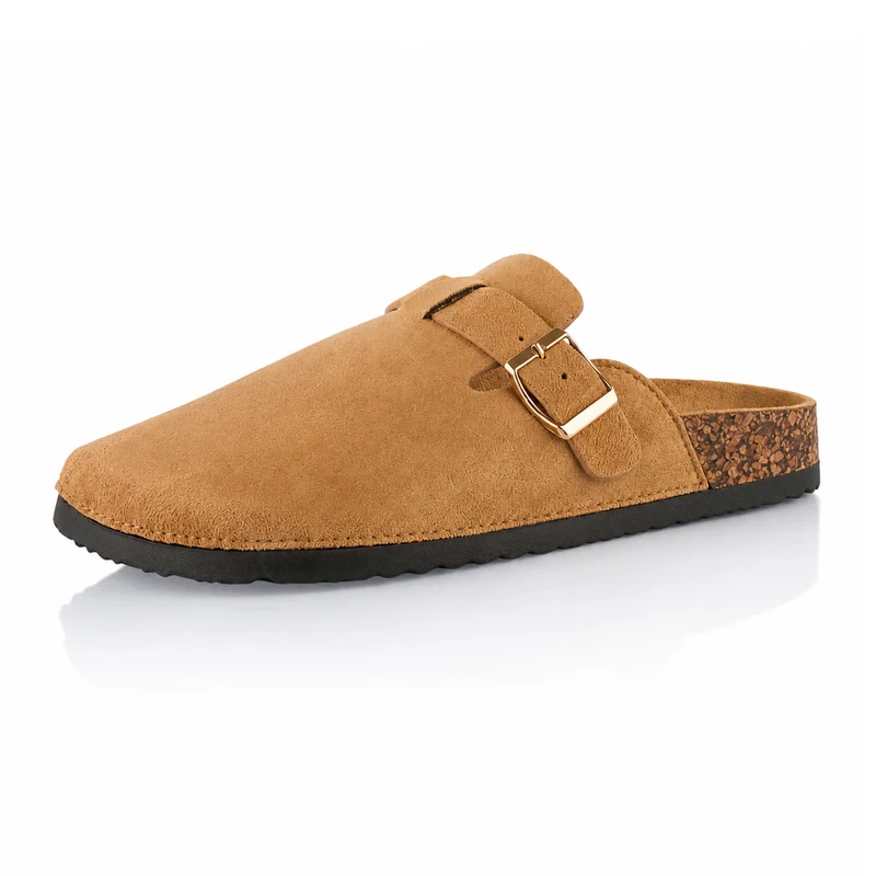 Pantoffeln mit Kork-Fußbett