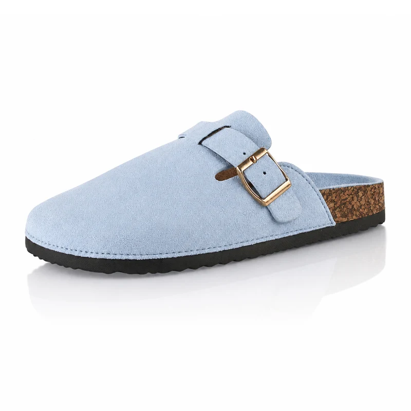 Pantoffeln mit Kork-Fußbett