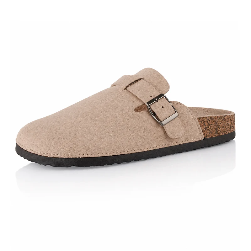 Pantoffeln mit Kork-Fußbett