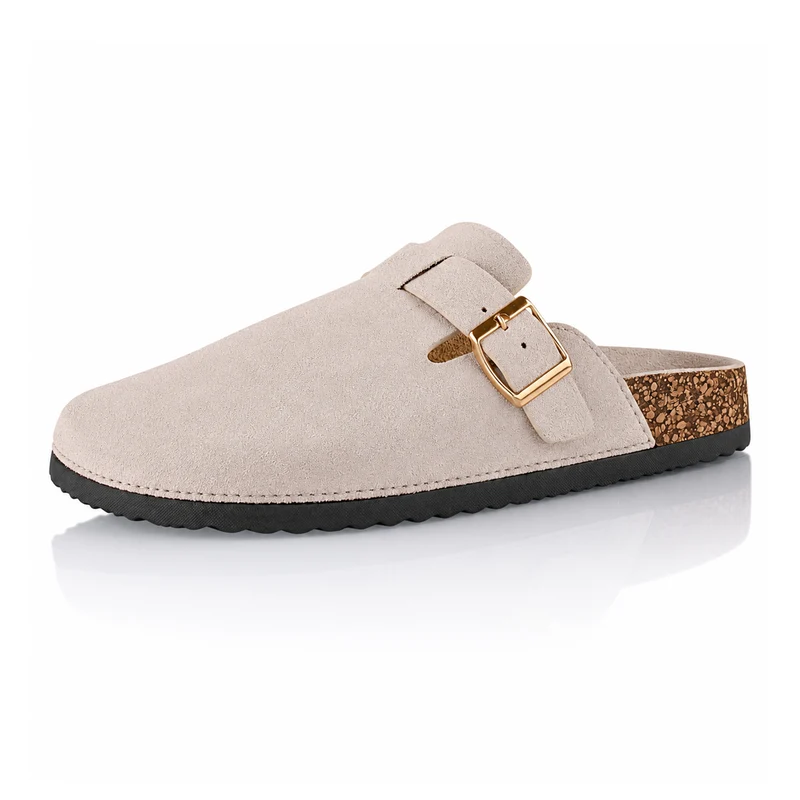 Pantoffeln mit Kork-Fußbett