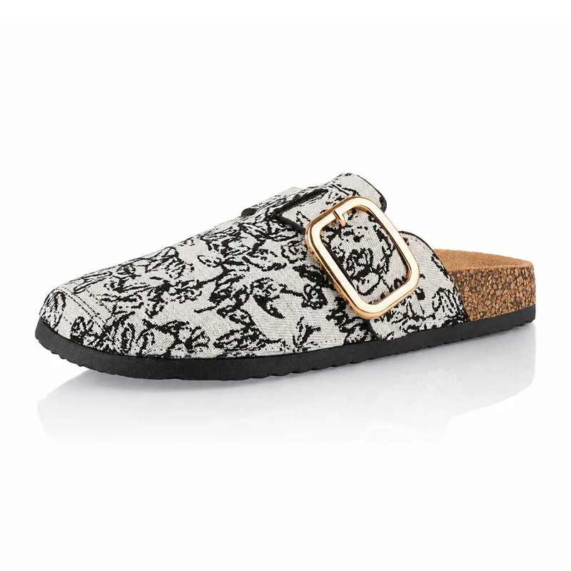 Pantoffeln mit Kork-Fußbett