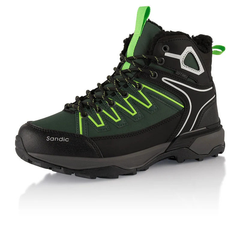 Winterstiefel Warm Gefütterte Softshell Wanderschuhe