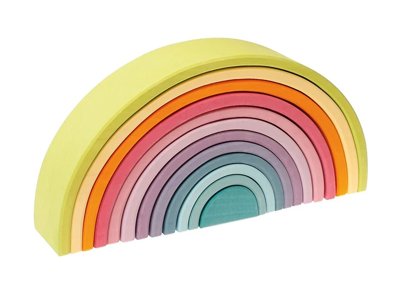 Großer Regenbogen Pastell 12-teilig - von Grimm's