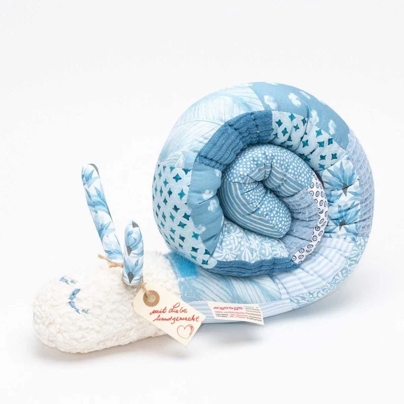 Tinéba Kuschelschnecke Stahlblau