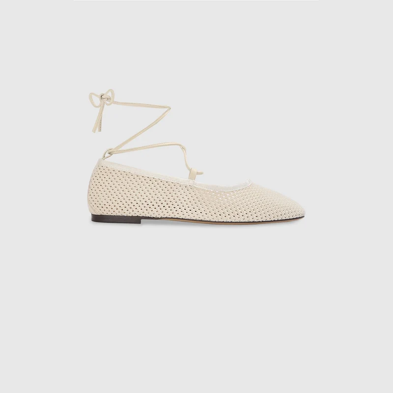 Athena Ballerinas - Weißgrau