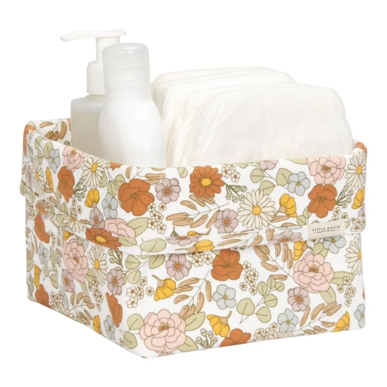 Pflegekörbchen klein Vintage little flowerrs - von little dutch
