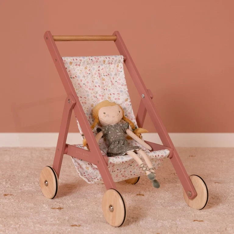 Puppenbuggy Flowers&Butterflies - von little Dutch