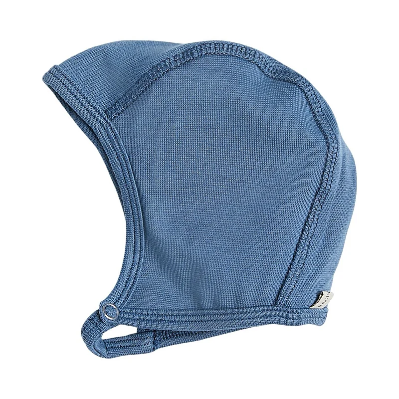 Babyhäubchen rauchblau 22 - von Racing Kids