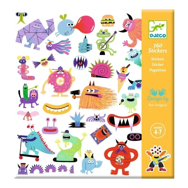 Sticker Monster - von Djeco