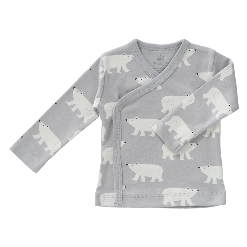 Wickelshirt Langarm - Eisbär - von Fresk