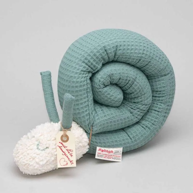 Tinéba Kuschelschnecke fenchel - Waffelpique