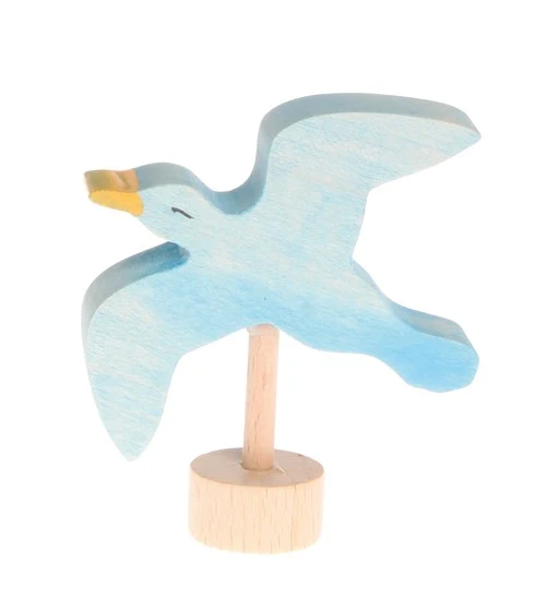 Steckfigur Möwe - handbemalt - von Grimm's