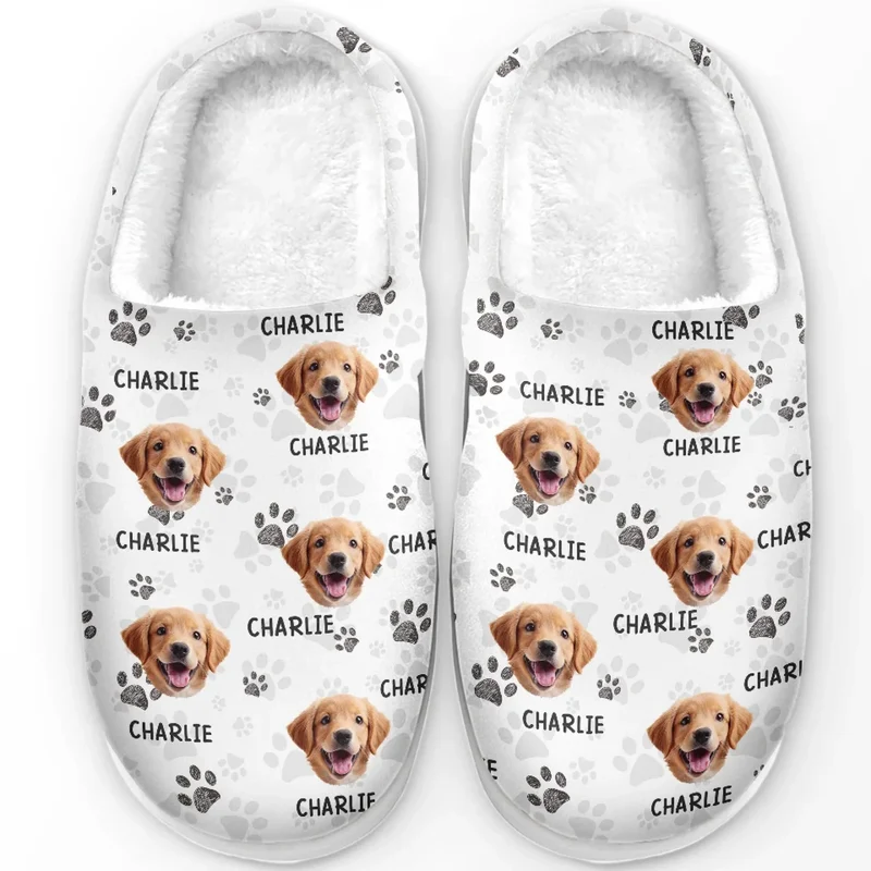 Personalisierte Foto-hausschuhe – Individuelle Weihnachts- Und Geburtstagsgeschenke Für Hunde- Und Katzenliebhaber, Hundeeltern Und Katzenbesitzer – Wag Bringt Freude In Mein Herz