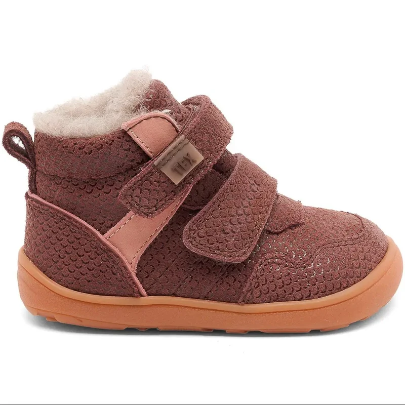 BISGAARD Barfuß TEX Knöchelschuh 64120-5109 - beere / altrosa