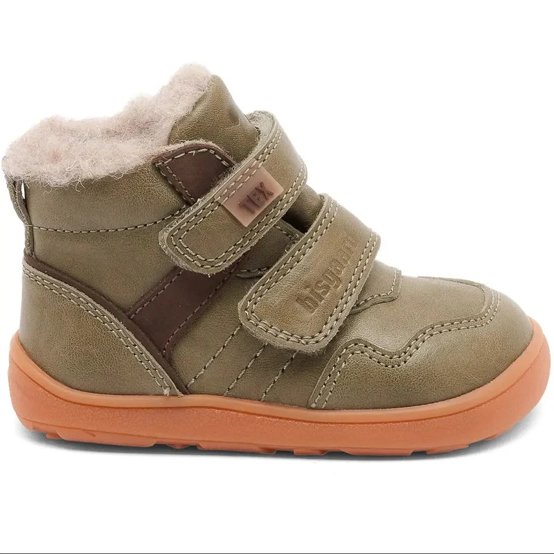 BISGAARD Barfuß TEX Knöchelschuh 64120-5105 - salbei / braun