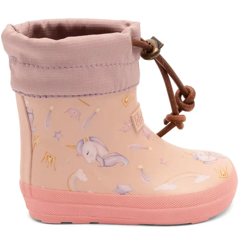 BISGAARD Barfuß Thermo Gummistiefel 92023-5138 - rosa / Einhorn