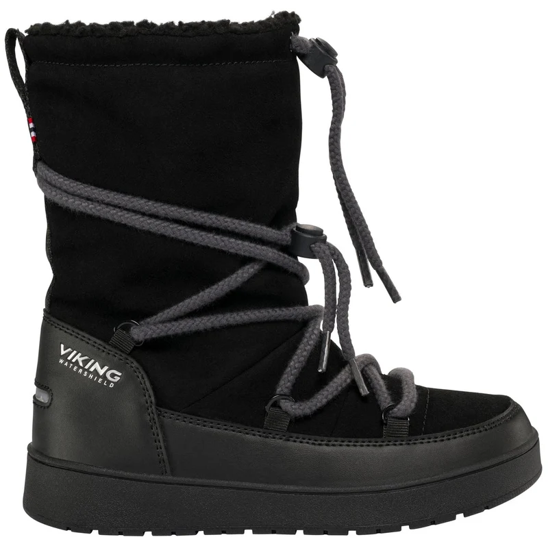 VIKING TEX Stiefel SNOWCORD TALL WARM WP - schwarz