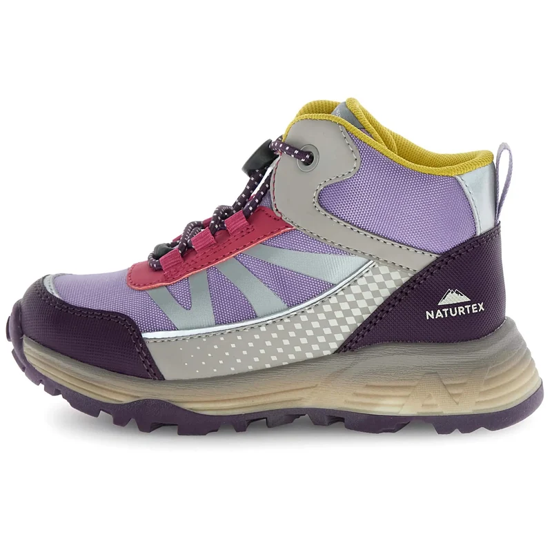 NATURINO NATURTEX Knöchelschuh DRYFORCE - lila / pink / gelb