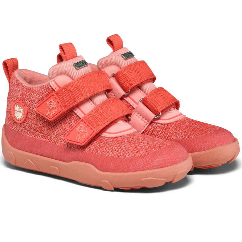 AFFENZAHN TEX Knöchelschuh KNIT HAPPY PONY - koralle / rosa