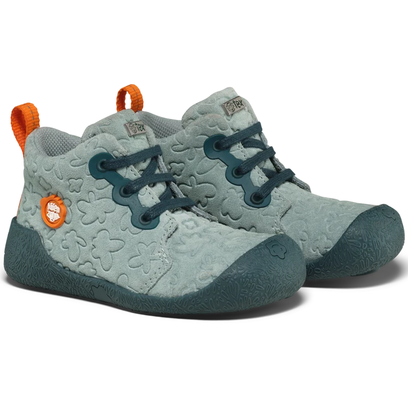 AFFENZAHN TEX Knöchelschuh LEDER STARTY HASE - mint / orange