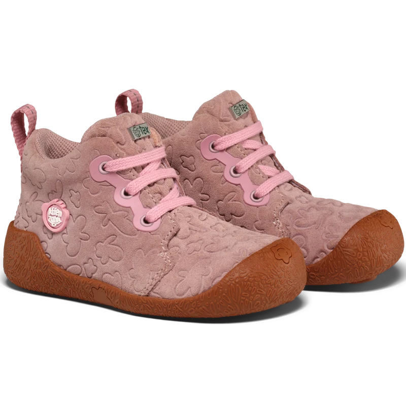 AFFENZAHN TEX Knöchelschuh LEDER STARTY REH - rosa