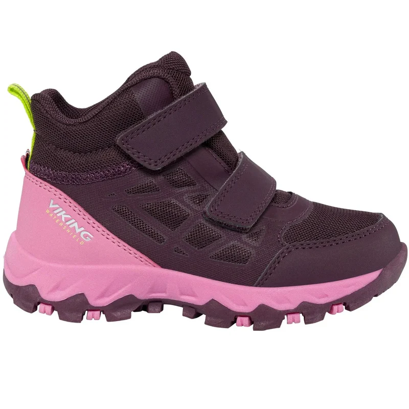 VIKING TEX Knöchelschuh TRACK MID WP 2V - lila / rosa