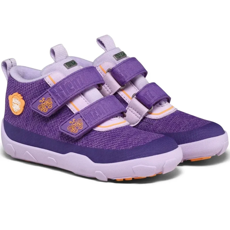 AFFENZAHN TEX Knöchelschuh KNIT HAPPY SCHMETTERLING - lila / flieder