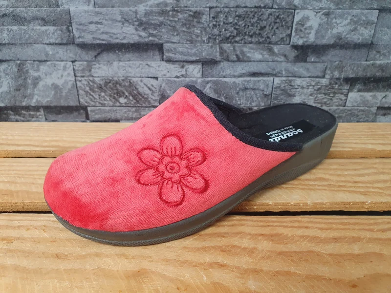 Damen Scandi Halbschuhe Schuhe TR Microfiber
