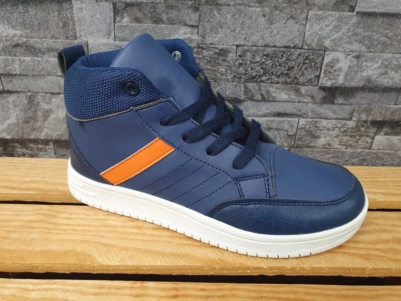 Happy Bee Kinder Sneaker Knöchelschuh Schuhe Blau