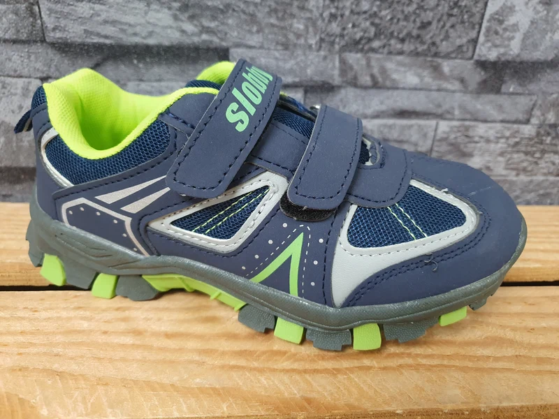 Slobby Kinder Schuhe 2 x Klett FreizeitschuheBlau & Grau