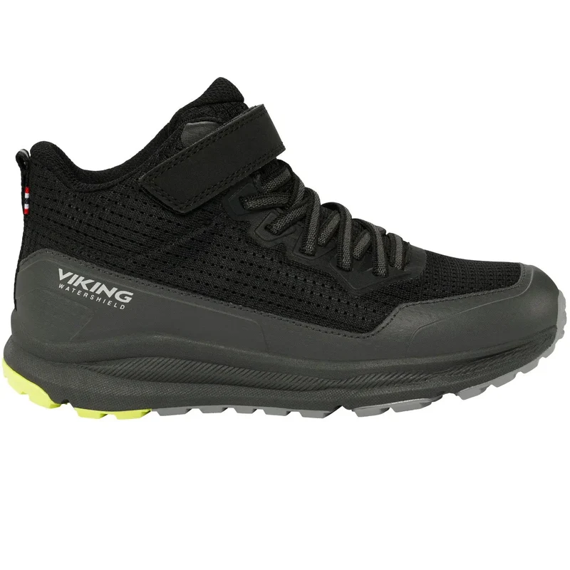 VIKING TEX Knöchelschuh FLOW MID WP 1V - schwarz