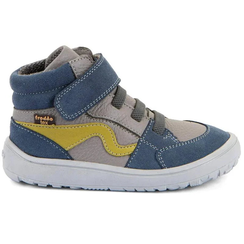 FRODDO TEX Barfuß Knöchelschuh G3110265 - blau / grau