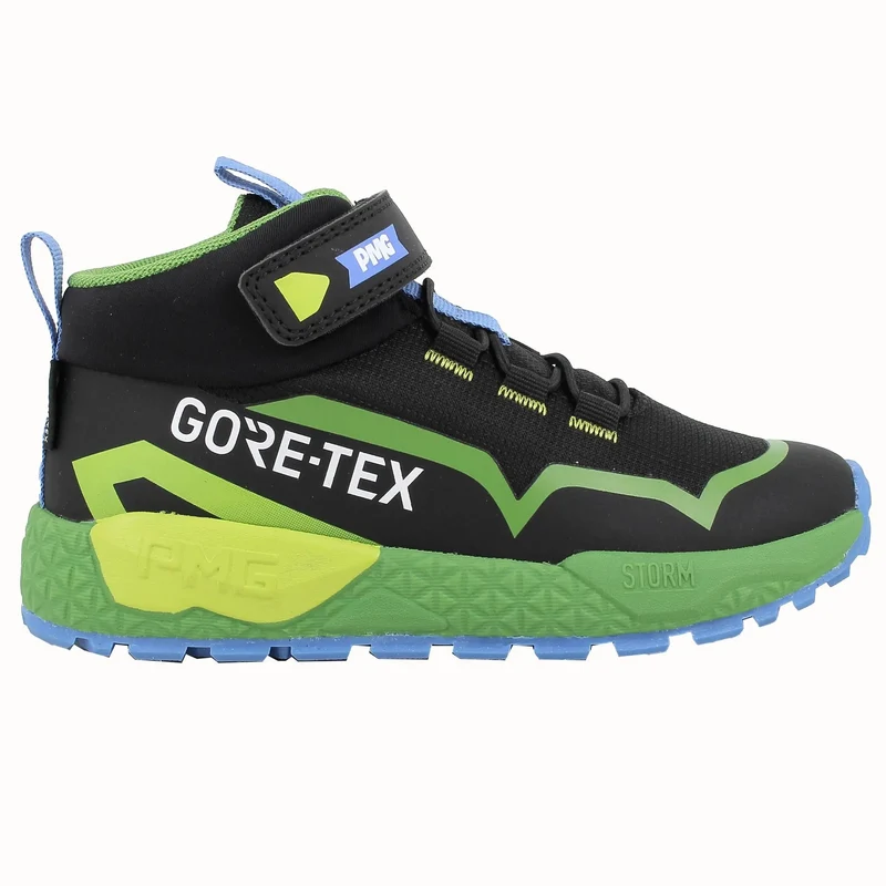 PRIMIGI GORE-TEX Knöchelschuh STORM 24193-33 - schwarz / neongrün