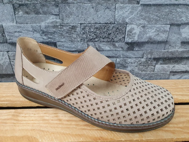 Damen Hallux Gesundheitsschuhe Axel Comfort Leder Schuhe Weite H