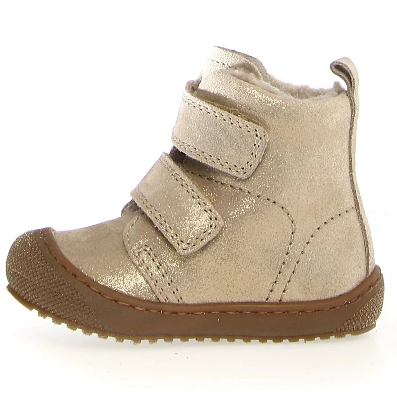NATURINO Stiefel BUBBLE - gold / glitter