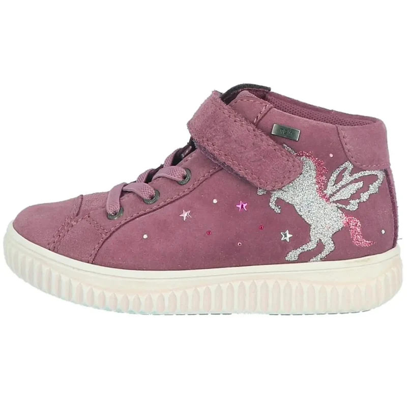 LURCHI TEX Knöchelschuh YINA - flieder / Einhorn