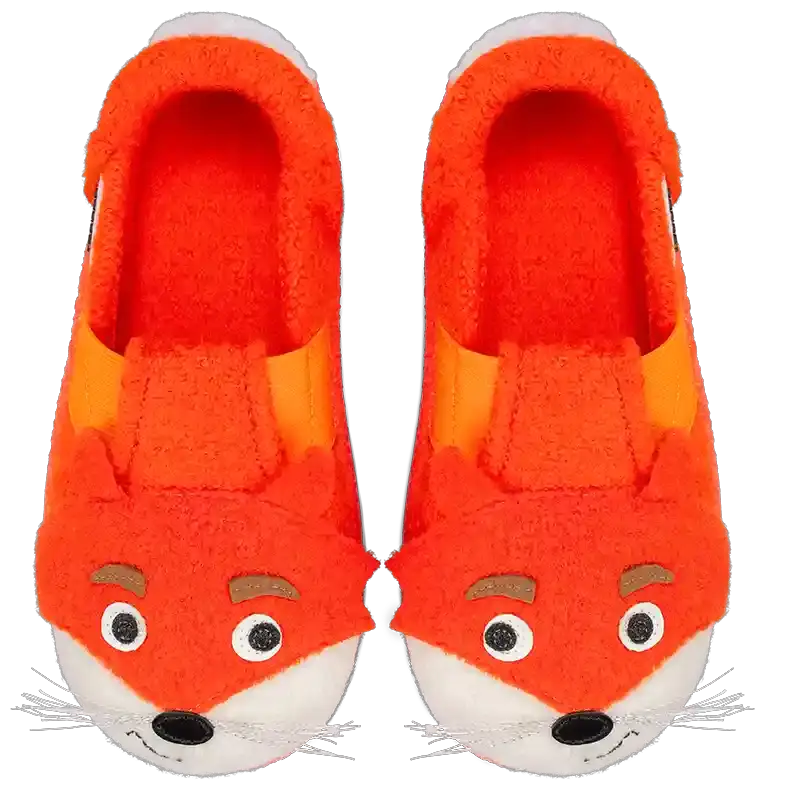 NANGA Hausschuh 31-0298-70 - orange / Fuchs