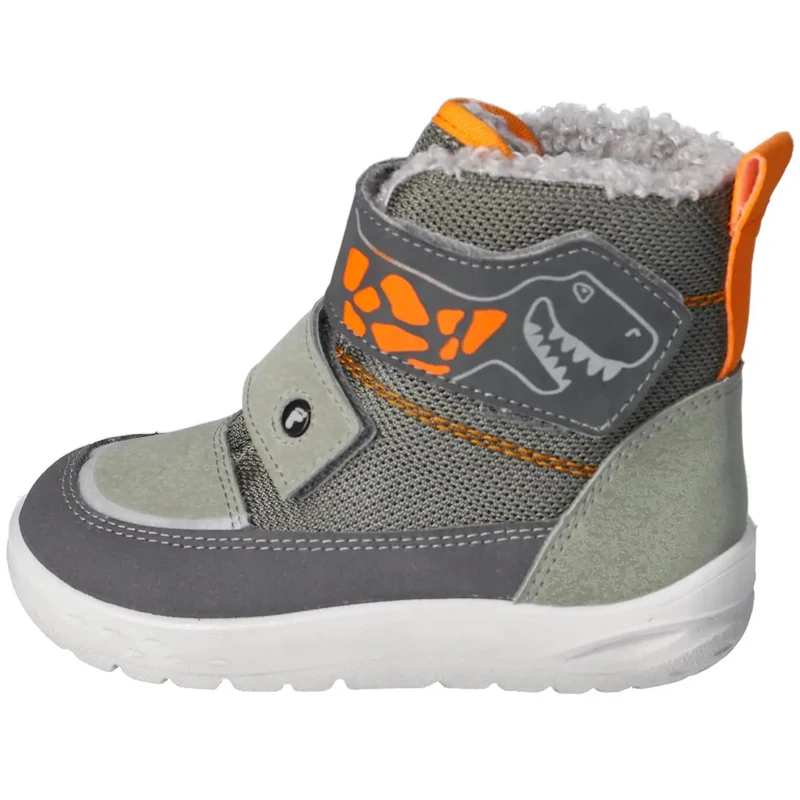 RICOSTA SYMPA-TEX Stiefel YUTU - eukalyptus / grau / orange