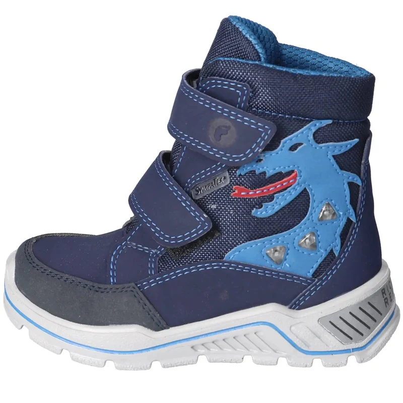 RICOSTA SYMPA-TEX BLINKER Stiefel GRISU - dunkelblau / ocean / Drache