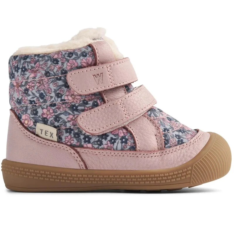 WHEAT TEX Stiefel DAXI WF512k-02 - rosa / Winterblumen