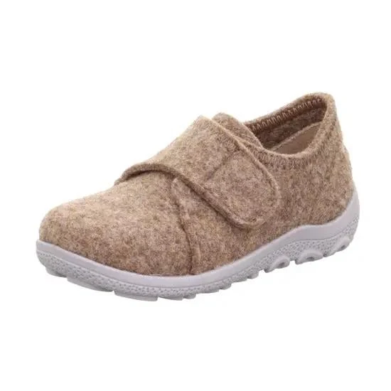 SUPERFIT Hausschuh HAPPY 6296-40 - haselnuss / grau
