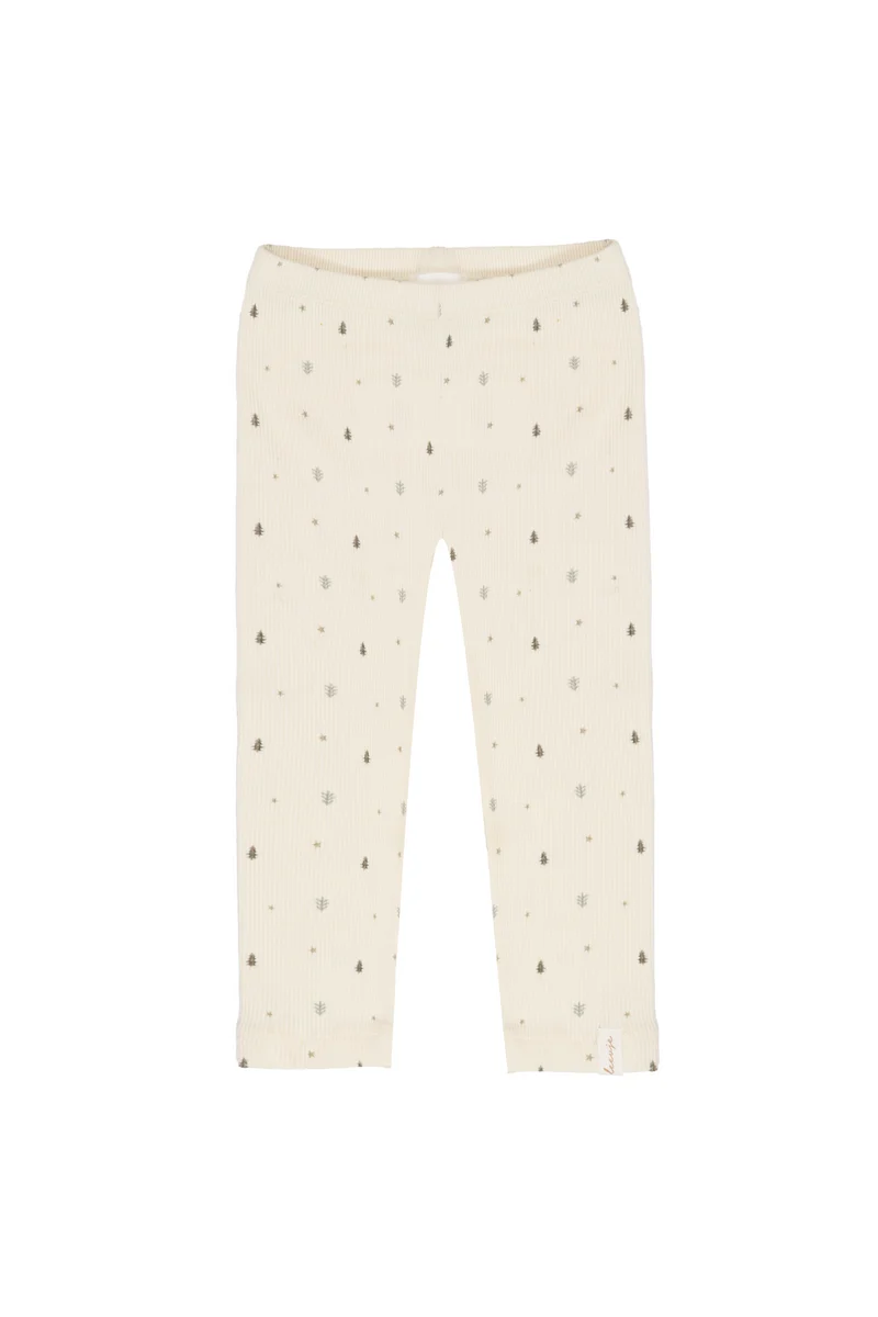 Leggings 'little trees' aus Bio-Baumwolle