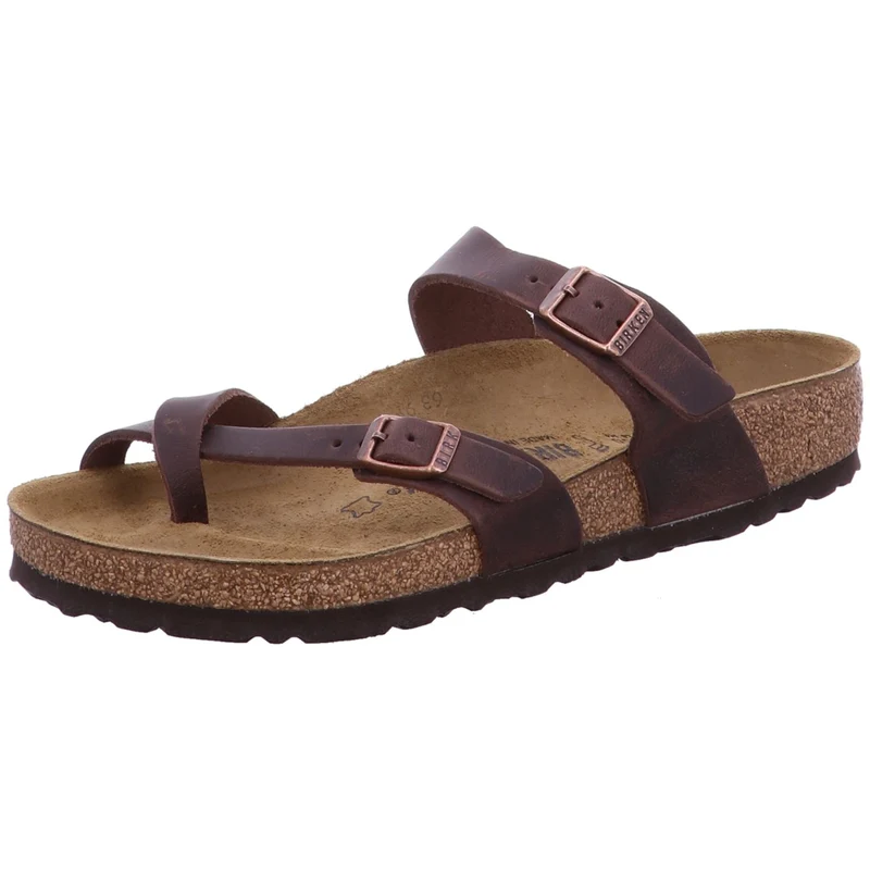 Birkenstock Pantolette Mayari d'braun