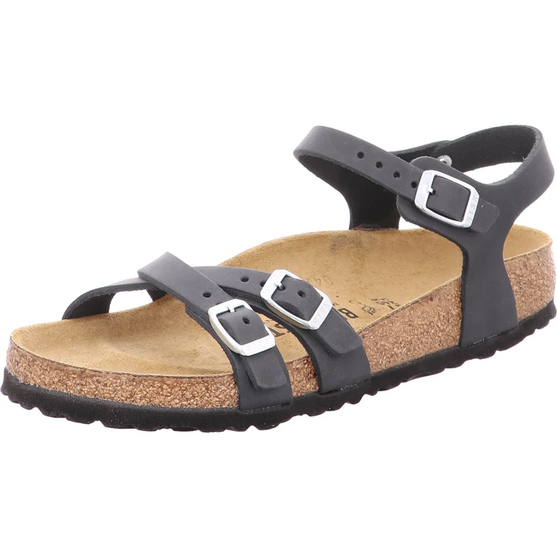 Birkenstock Sandale Kumba LEOI Black schwarz
