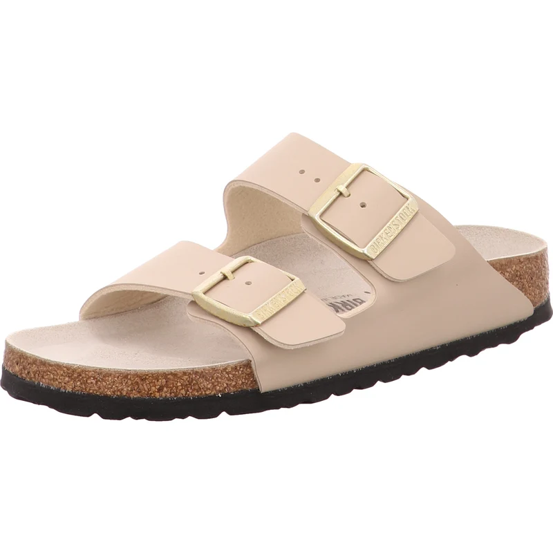 Birkenstock Pantolette Arizona beige
