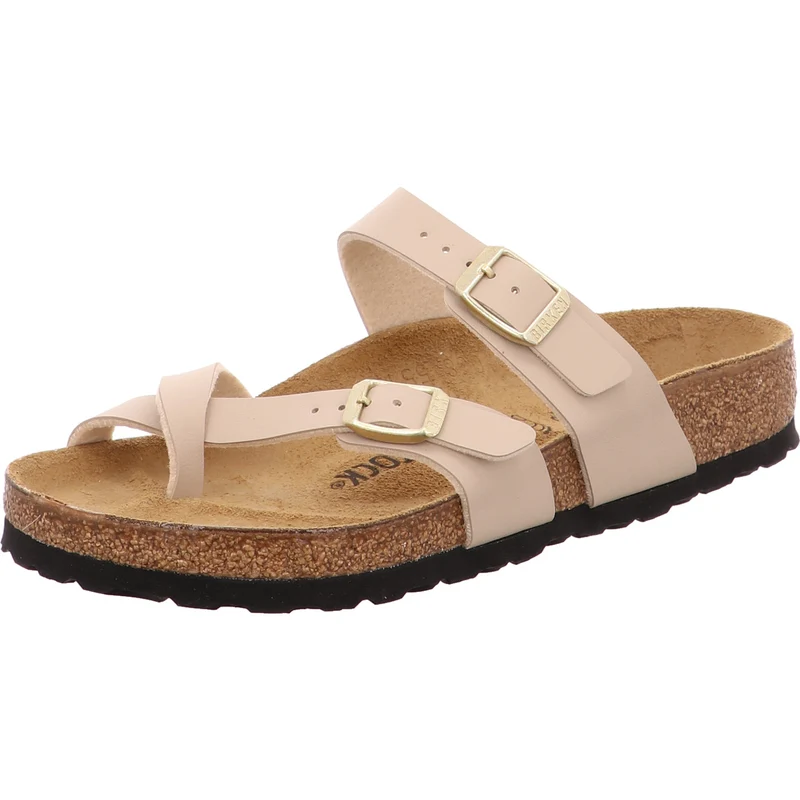Birkenstock Pantolette Mayari Birkoflor beige